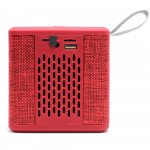 Wholesale Cube Style Portable Wireless Bluetooth Speaker S1016 (Red)